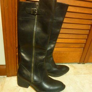 Born Fannar Leather Knee High Boots